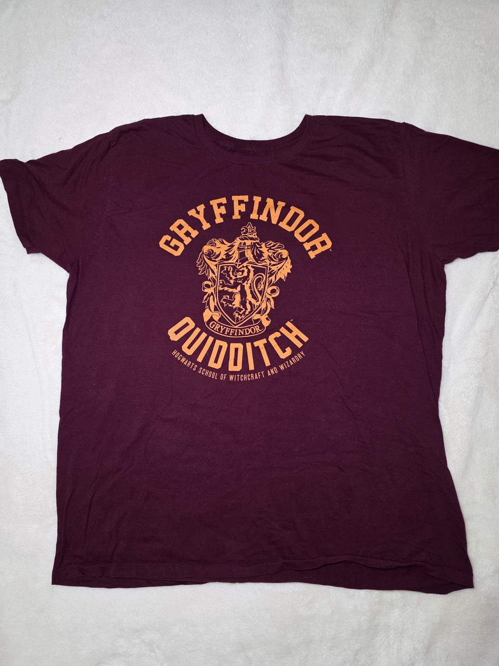 Gryffindor Quidditch Short Sleeve Tee - Maroon
